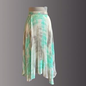 Club Monaco Elegant Multicolor Pleated Skirt - maxi skirt Xs/s